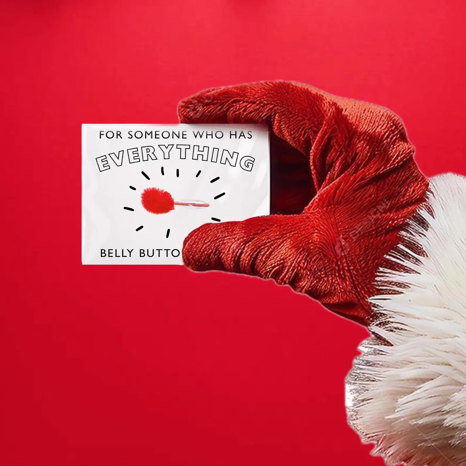 Hilarious Belly Button Cleaner gag gift — funny novelty stocking stuffer that’s perfect for dads, boyfriends, or coworkers who love weird and silly presents.