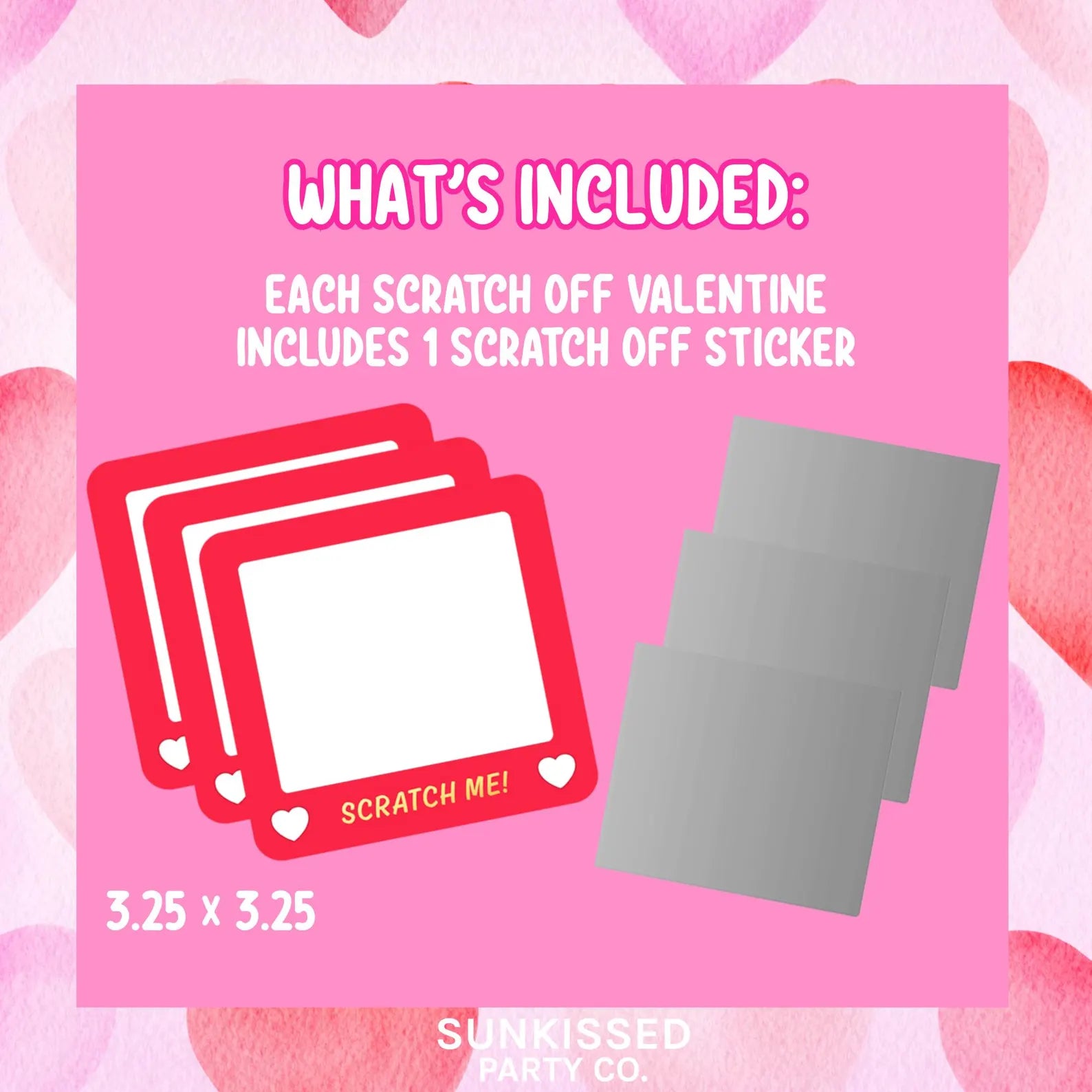 Personalized Etch A Sketch scratch off Valentine for kids, fun interactive school Valentine exchange.