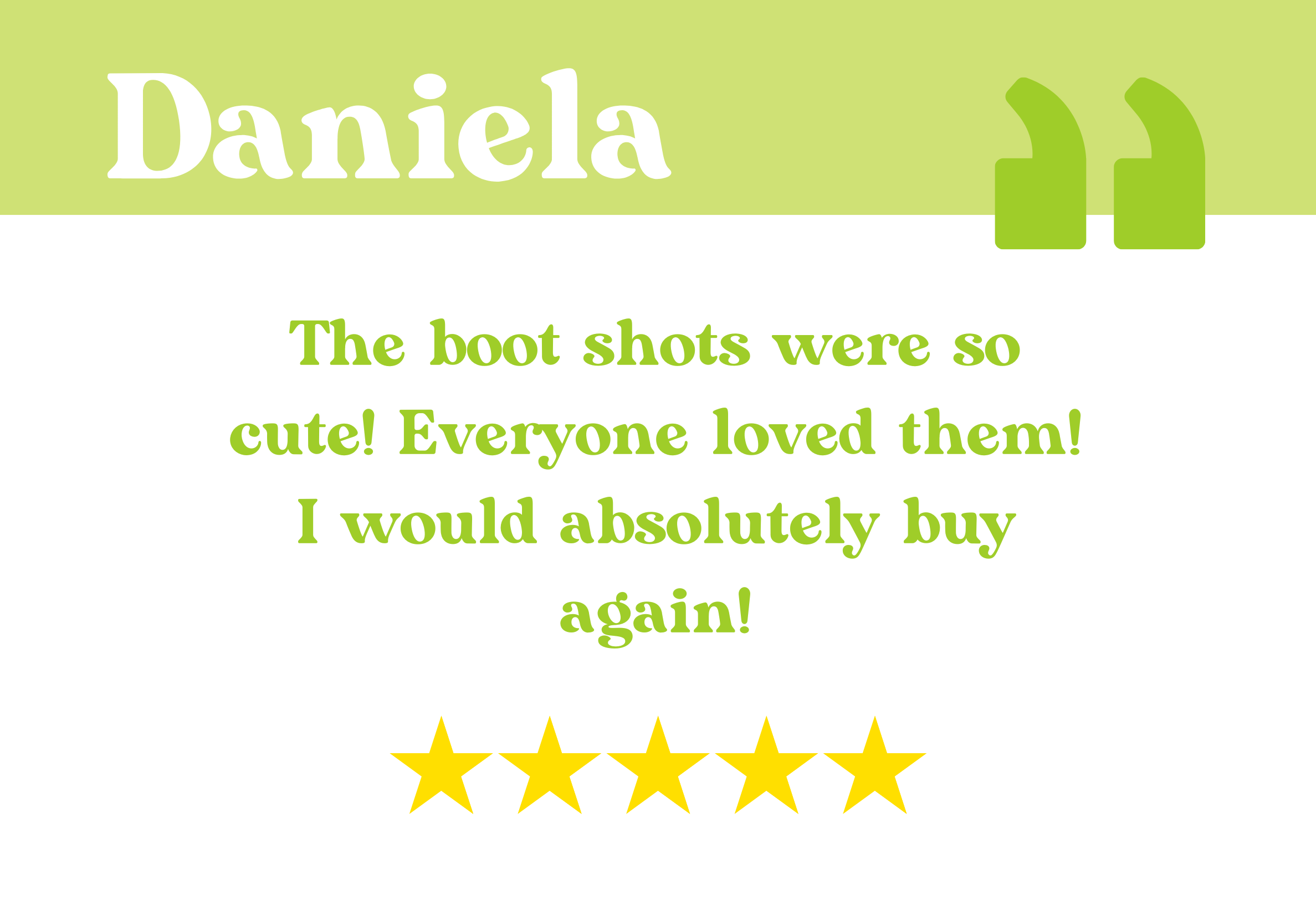 Customer review for Sunkissed Party Co.