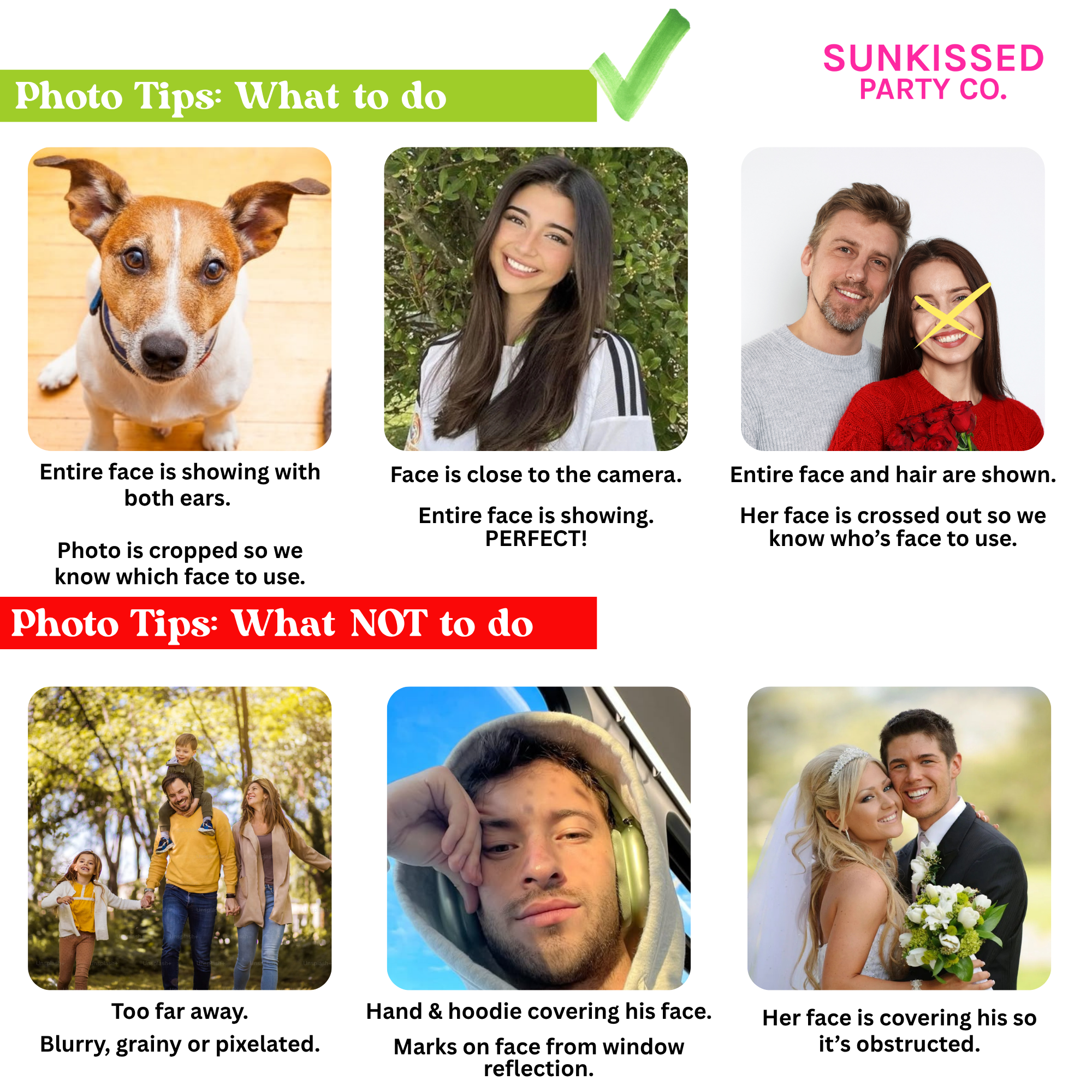 Face & Pet Photo Banner